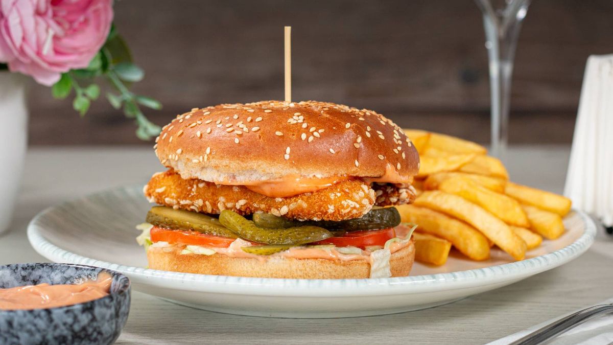 Burger Crispy de Pui